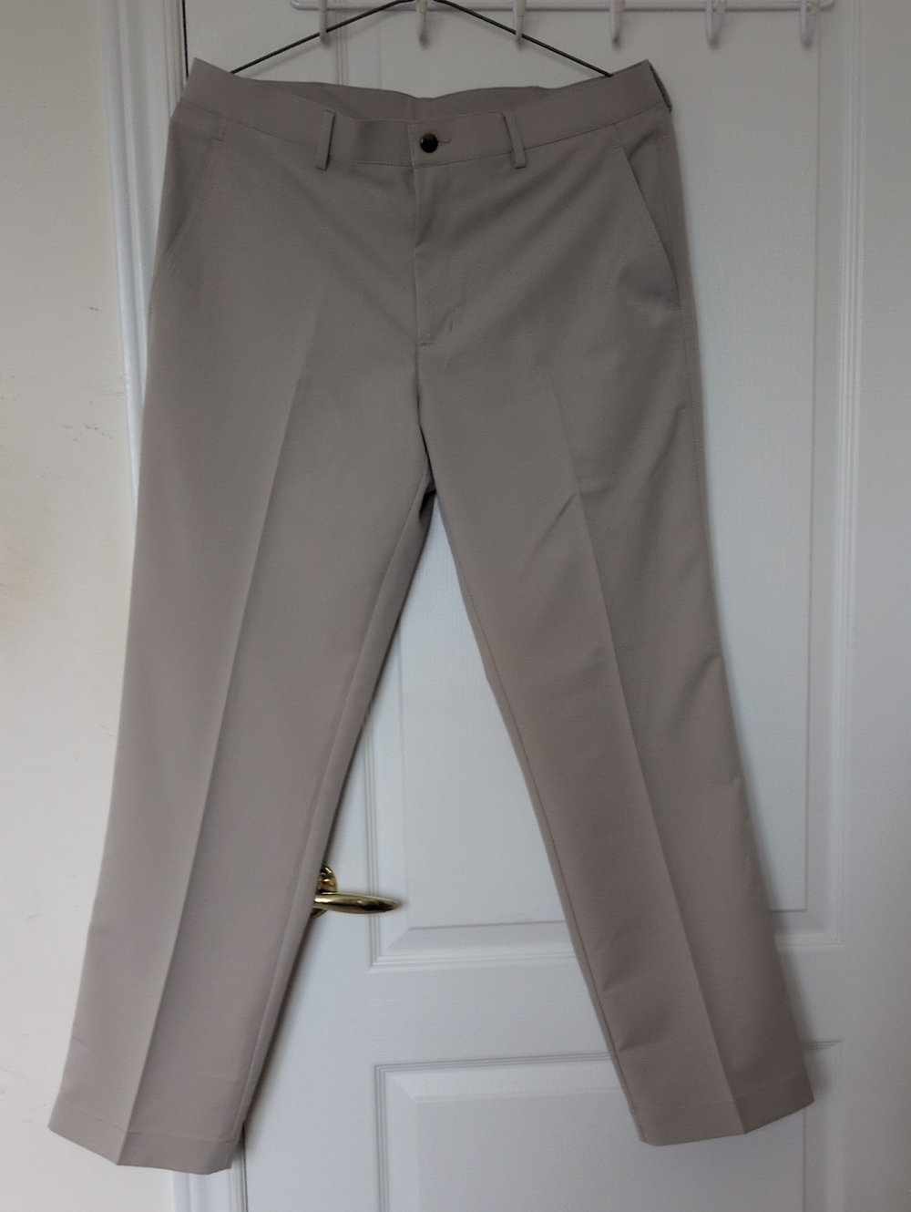 Haggar Men's Dress Pants in Light Beige